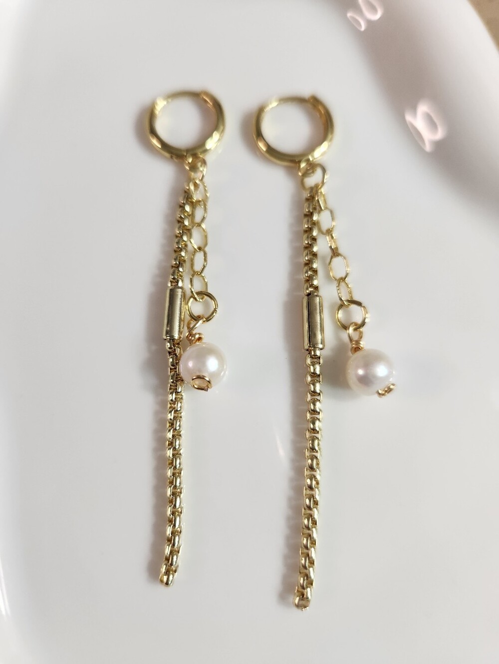 Freshwater Pearl Drop Earrings